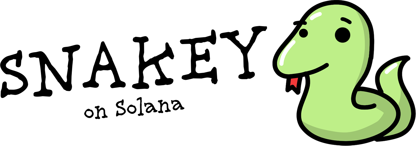 Snakey on Solana Logo